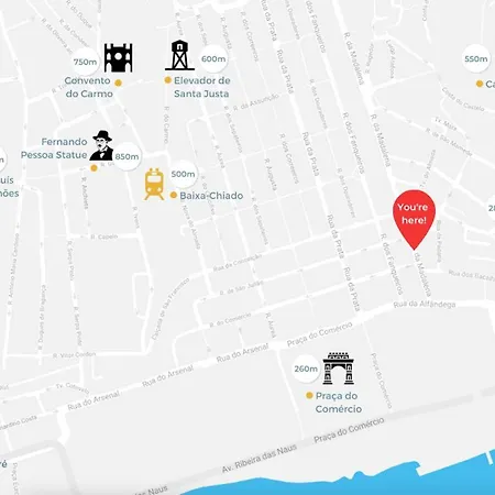 Apartmán Downtown 75 Prestige In Baixa *